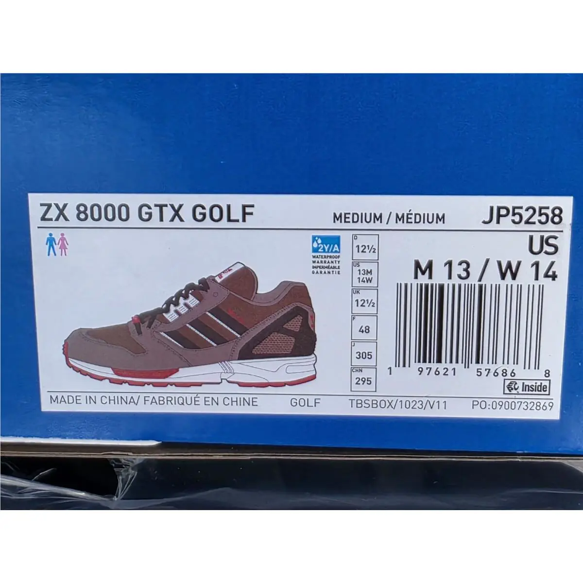 Adidas shoes - adidas ZX 8000 - JP5258 - Brown (UPC: 197621576868) 13