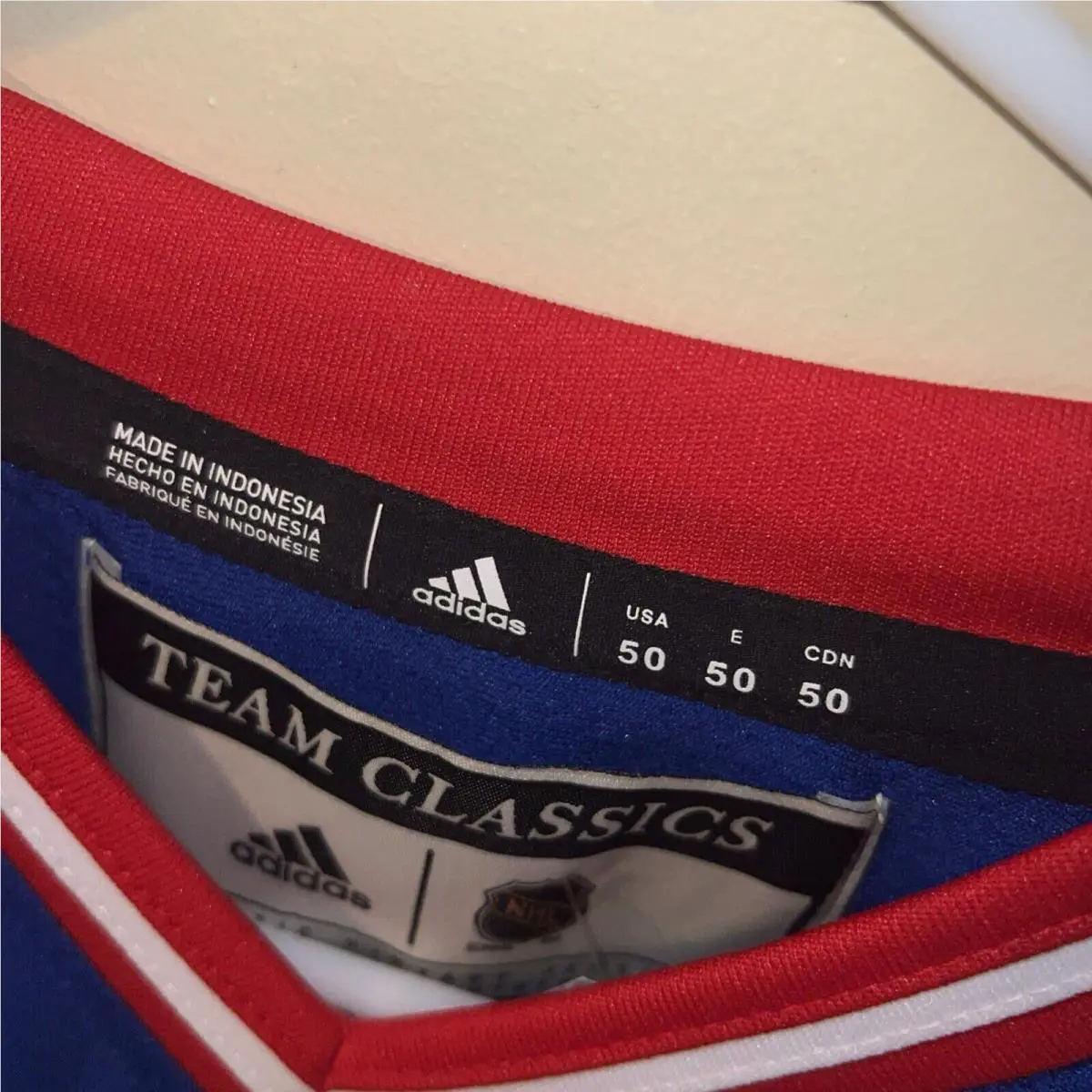 Adidas clothing - New York Rangers - New York Rangers - Blue 1
