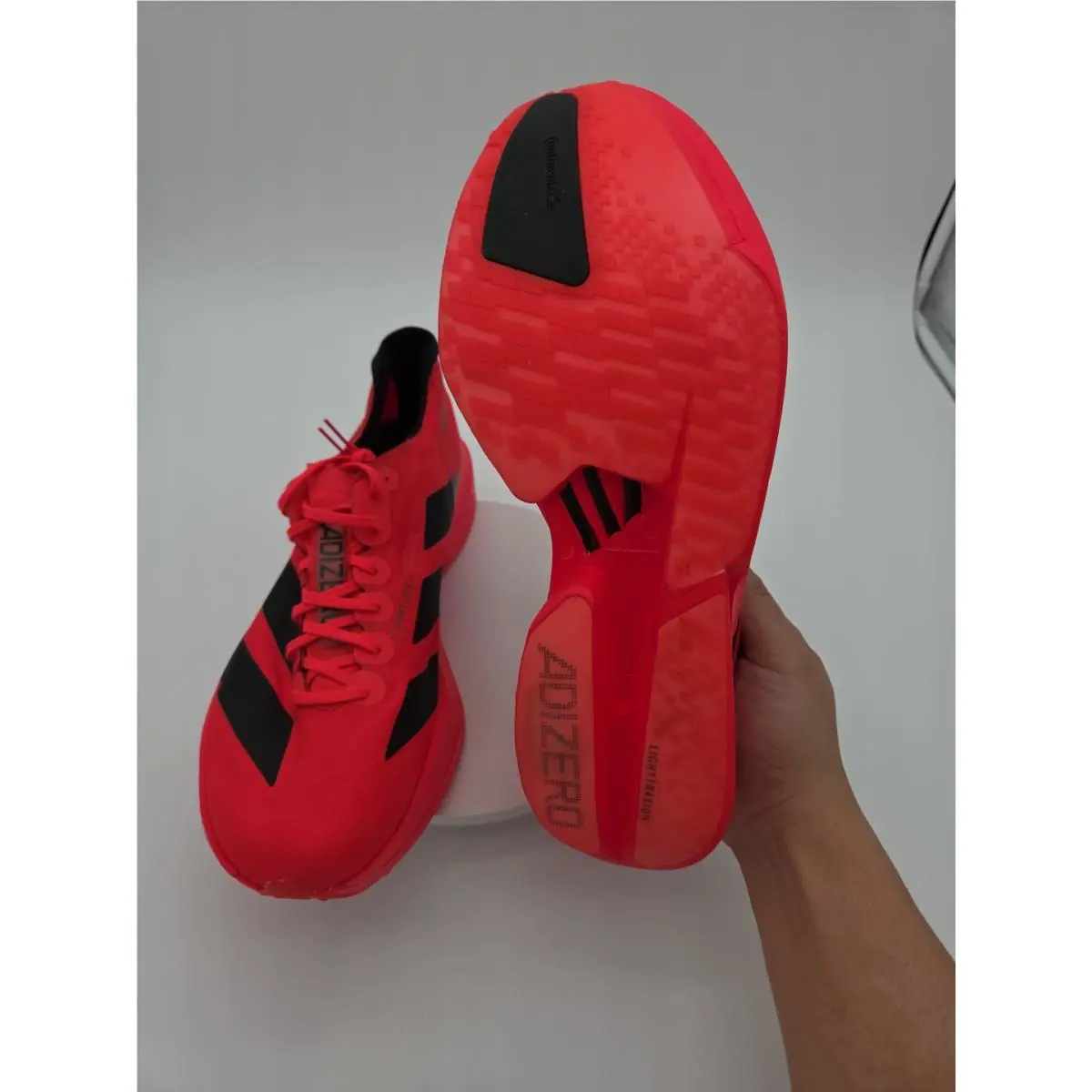 Adidas shoes - adidas adizero Adios - adizero Adios - JR6368 - Red 8