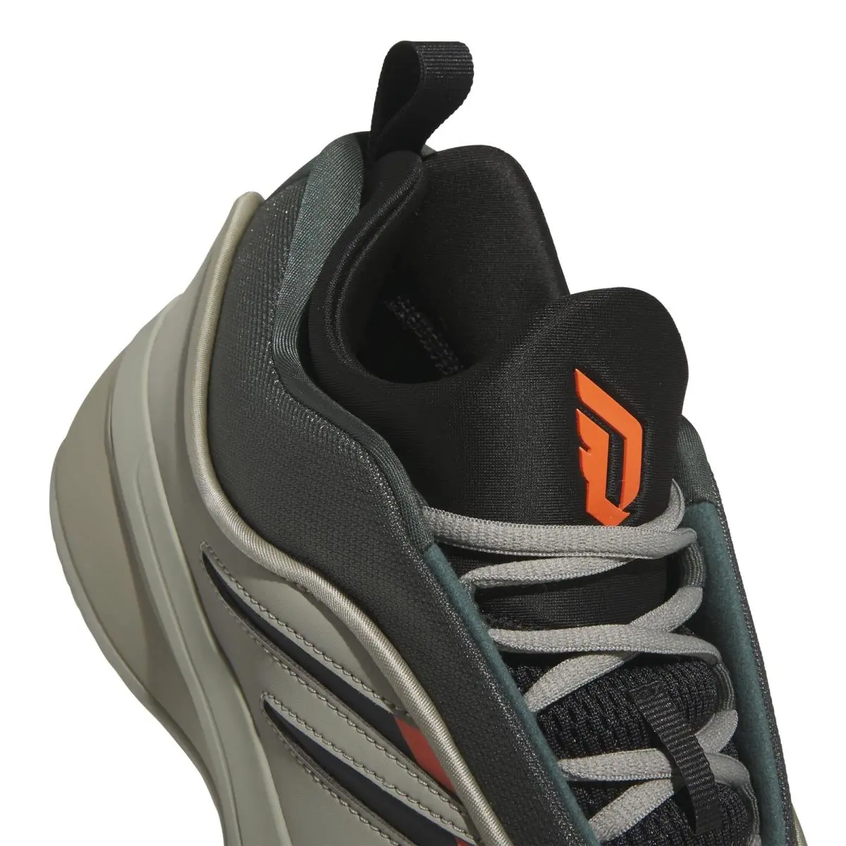 Adidas shoes - adidas Dame - Dame - JI1939 - Silver Pebble/Ivy/Impact Orange (UPC: 197609455185) 1