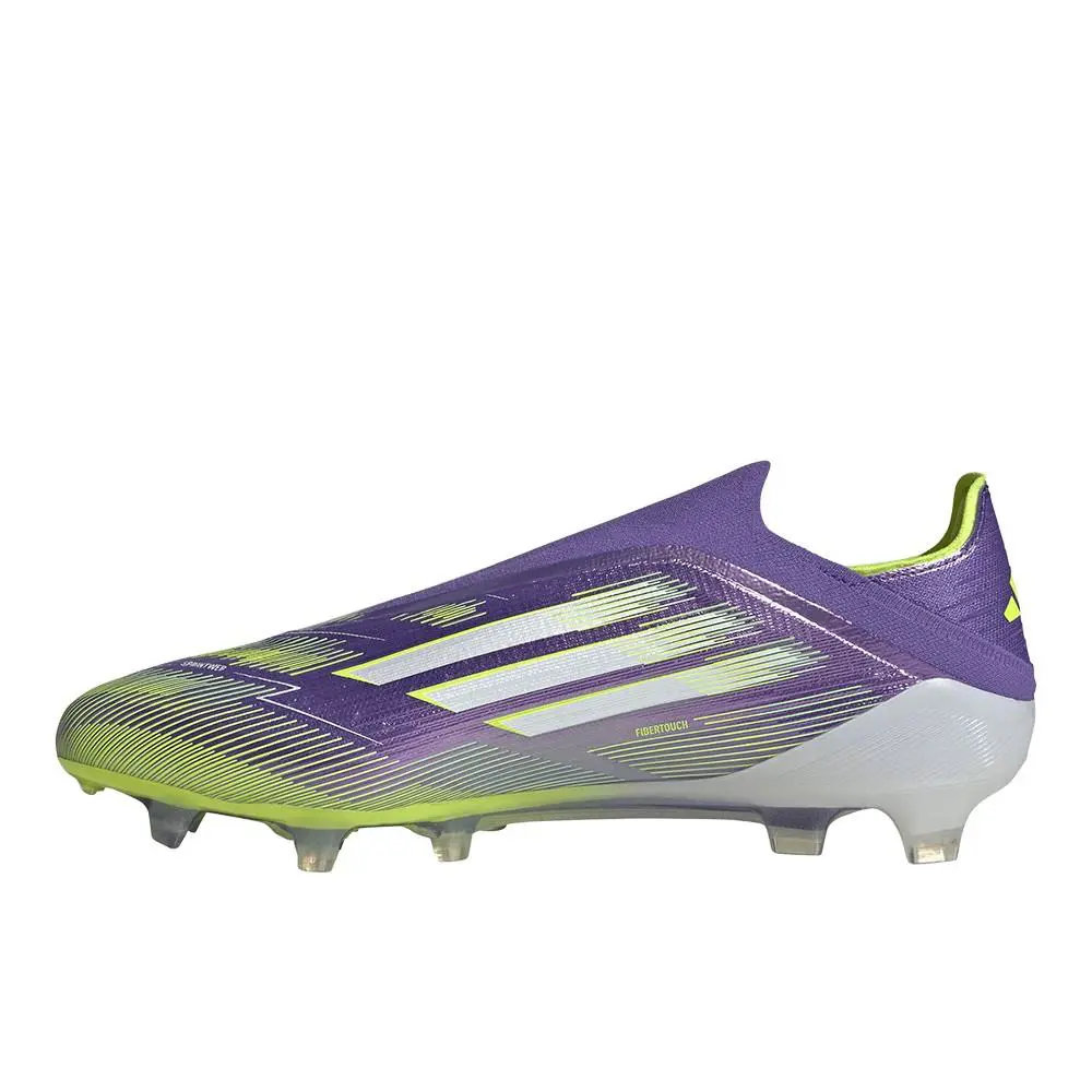 Adidas shoes - adidas F50 Elite Laceless Firm Ground Soccer Cleats - JH7628 - Green, Purple (UPC: 197620716500) 1