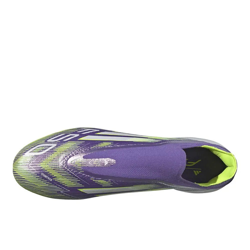 Adidas shoes - adidas F50 Elite Laceless Firm Ground Soccer Cleats - JH7628 - Green, Purple (UPC: 197620716500) 2
