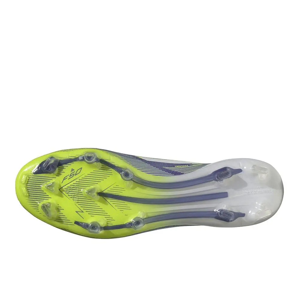 Adidas shoes - adidas F50 Elite Laceless Firm Ground Soccer Cleats - JH7628 - Green, Purple (UPC: 197620716500) 3
