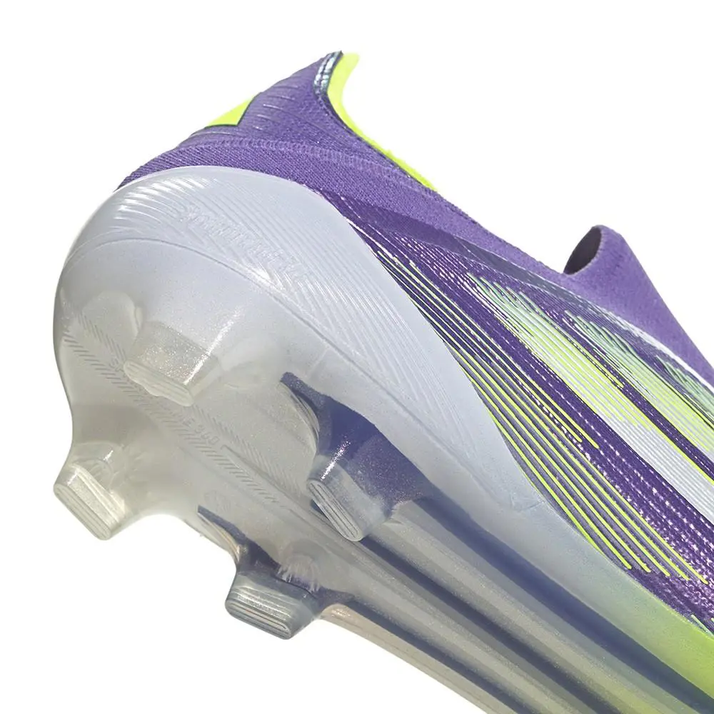 Adidas shoes - adidas F50 Elite Laceless Firm Ground Soccer Cleats - JH7628 - Green, Purple (UPC: 197620716500) 4