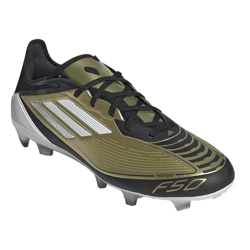 Adidas shoes - adidas F50 Pro Firm Ground Messi Soccer Cleats - JI2502 - Beige (UPC: 196479230663) 0