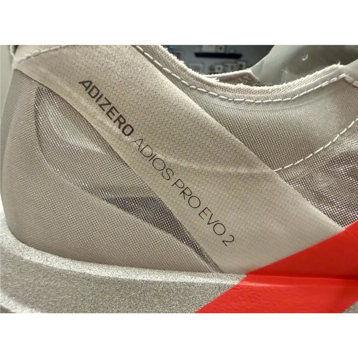 Adidas shoes - Adios Pro Evo 2 - Adios Pro Evo - Silver & Red 15