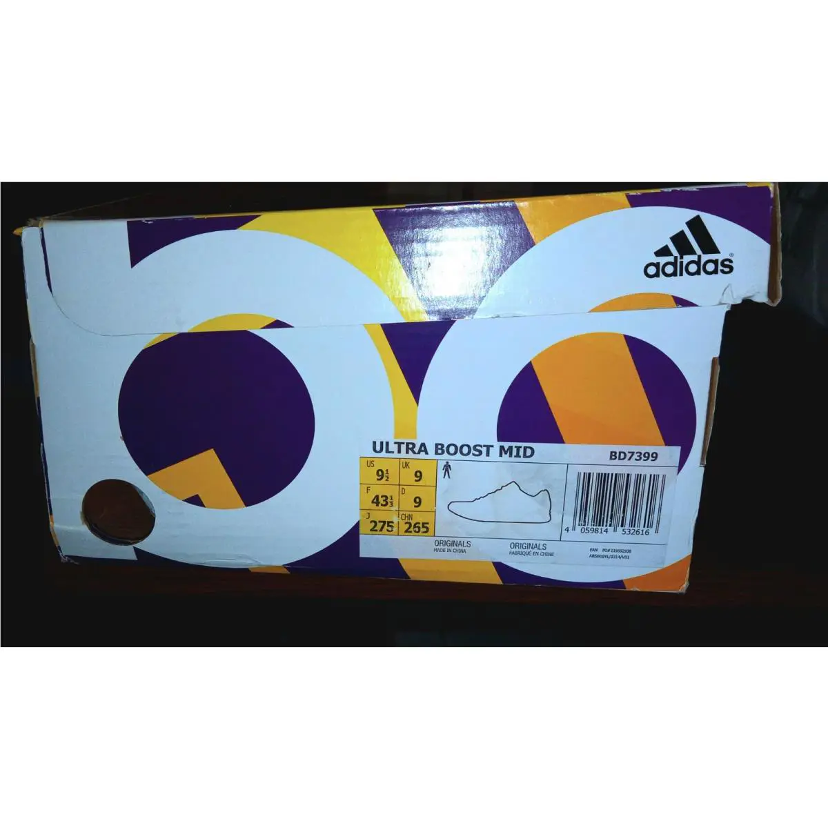 Adidas shoes - adidas Ultraboost Mid - Ultraboost Mid - BD7399 - Neon / White / Blue (UPC: 4059814532616) 11