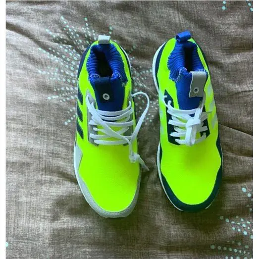 Adidas shoes - adidas Ultraboost Mid - Ultraboost Mid - BD7399 - Neon / White / Blue (UPC: 4059814532616) 3