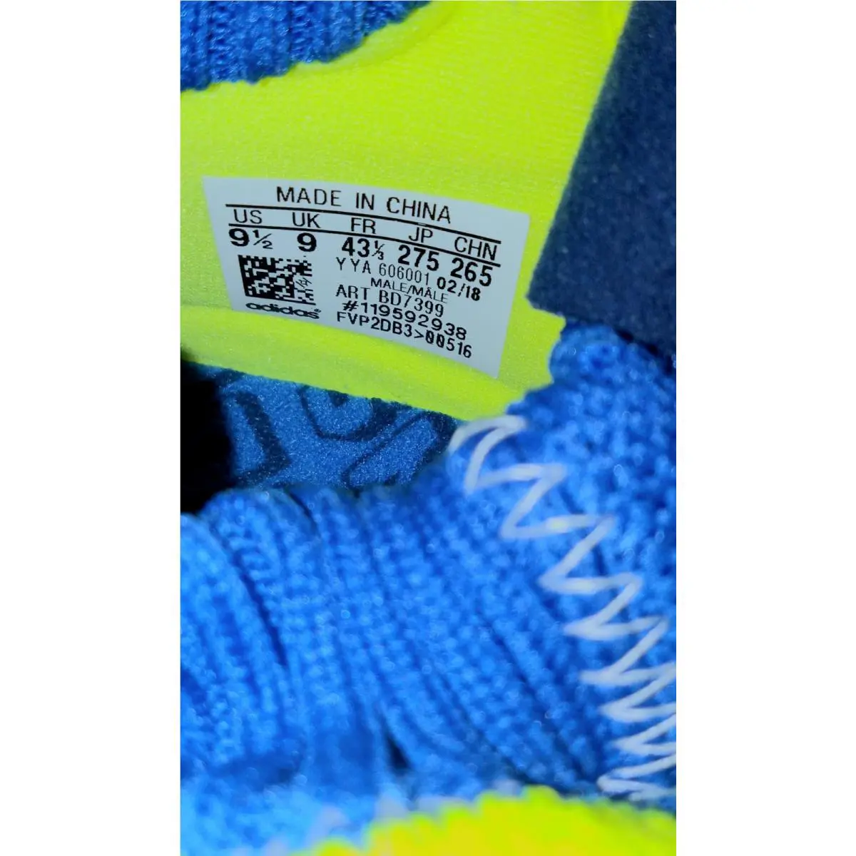 Adidas shoes - adidas Ultraboost Mid - Ultraboost Mid - BD7399 - Neon / White / Blue (UPC: 4059814532616) 7
