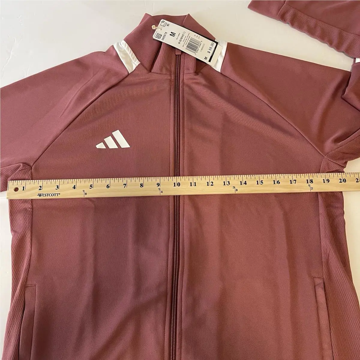 Adidas clothing - adidas Sereno Cut 3-Stripes - Sereno Cut - Red 8