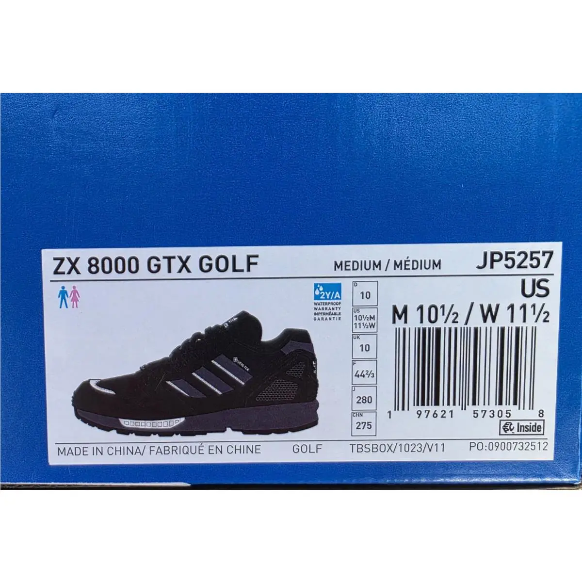 Adidas shoes - adidas ZX 8000 - JP5257 - Black (UPC: 197621573058) 5