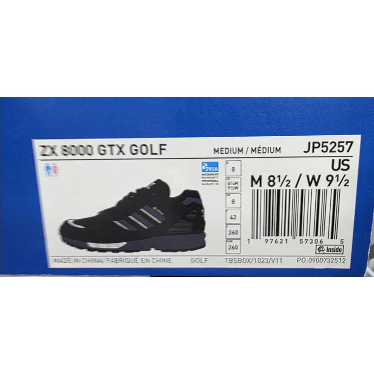 Adidas shoes - adidas ZX 8000 - JP5257 - Black (UPC: 197621573065) 5