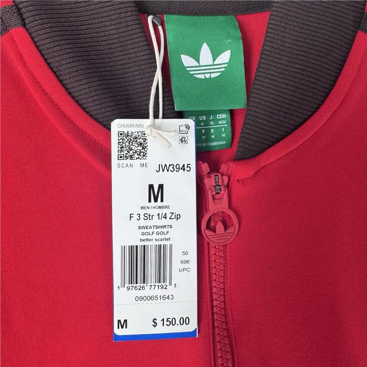 Adidas clothing - Adidas Originals - Originals - JW3945 - Red (UPC: 0197626771923) 0