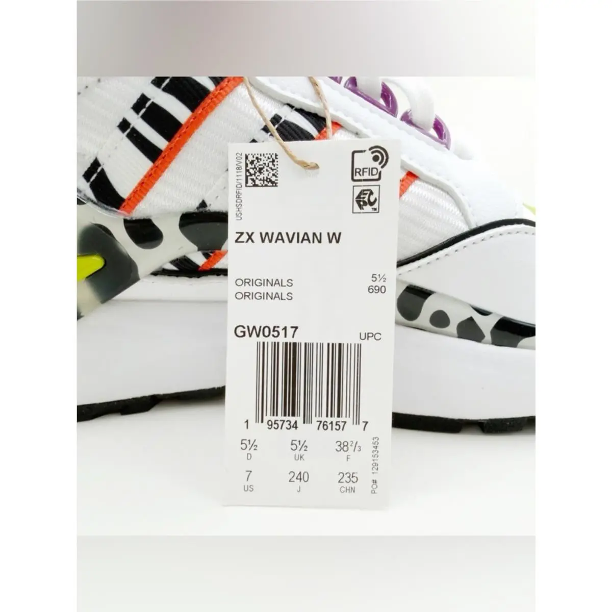 Adidas shoes - Adidas ZX Wavian - Wavian - GW0517 - White 0