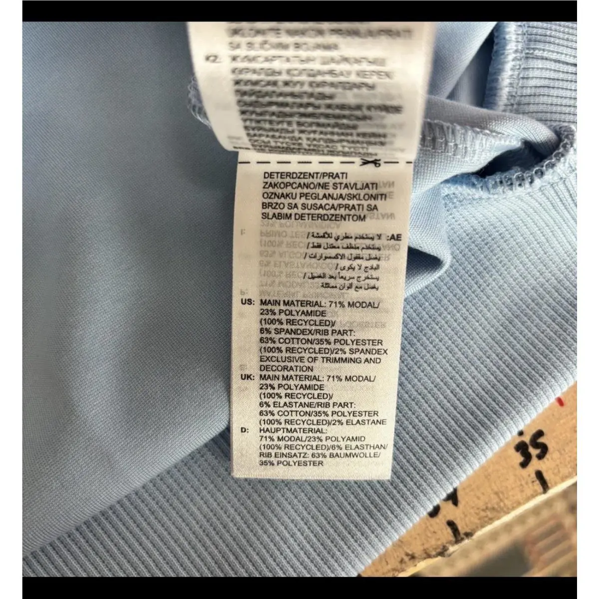 Adidas clothing - Blue 3