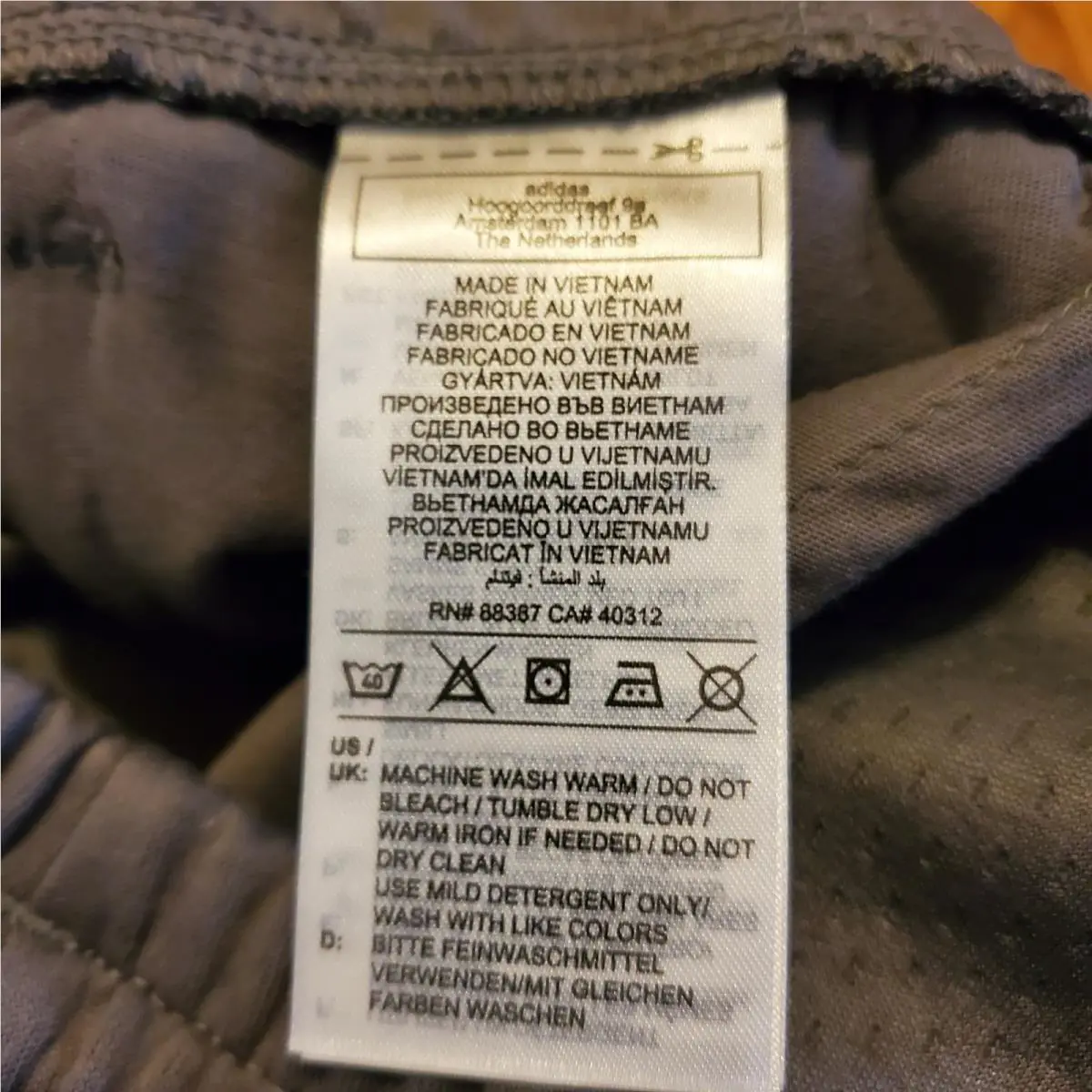 Adidas clothing - Gray 8