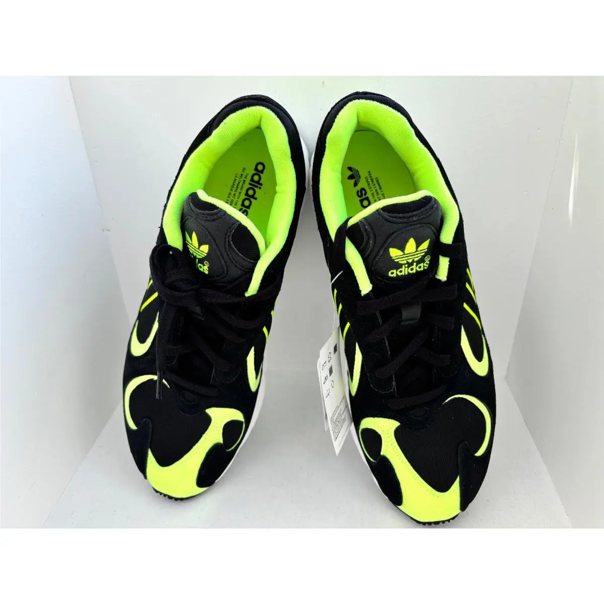 Adidas shoes - adidas Yung-1 - EE5317 - BLACK HI RES NEON YELLOW 8