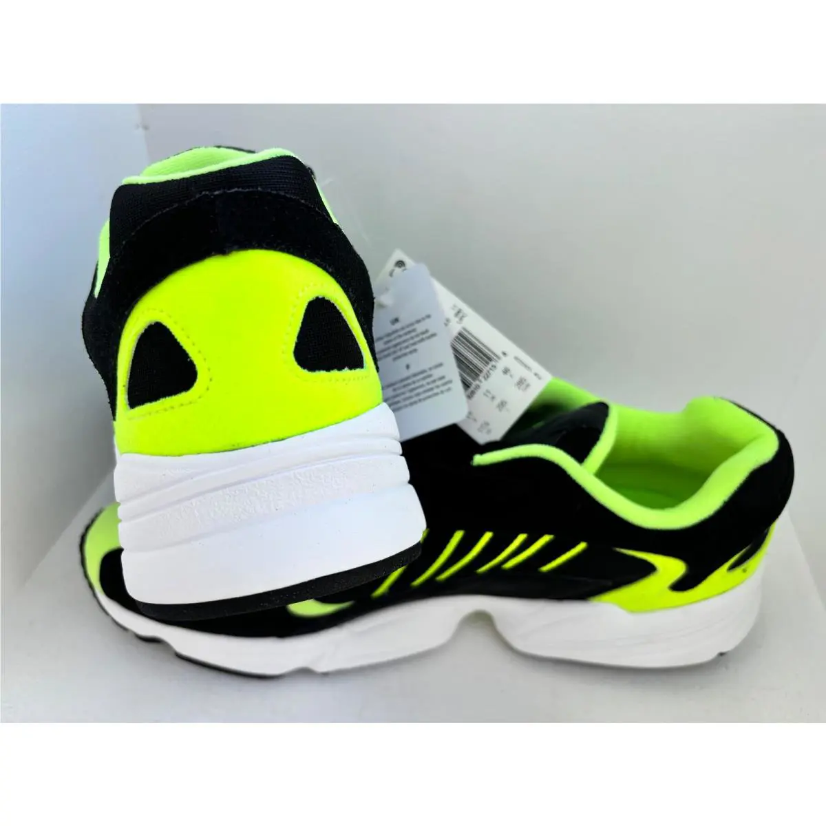 Adidas shoes - adidas Yung-1 - EE5317 - BLACK HI RES NEON YELLOW 10