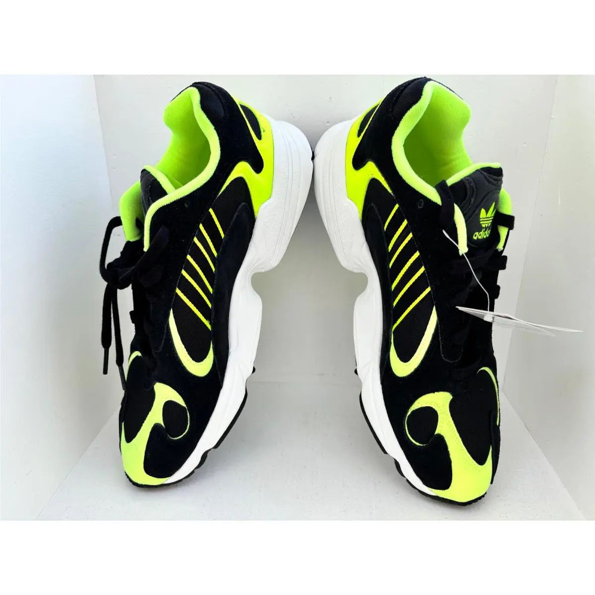 Adidas shoes - adidas Yung-1 - EE5317 - BLACK HI RES NEON YELLOW 5