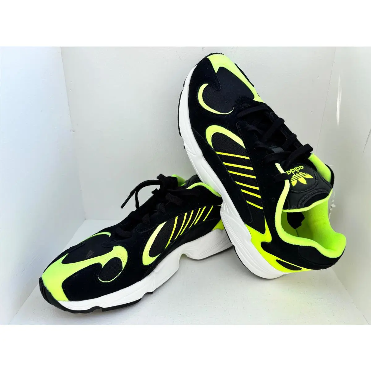 Adidas shoes - adidas Yung-1 - EE5317 - BLACK HI RES NEON YELLOW 6