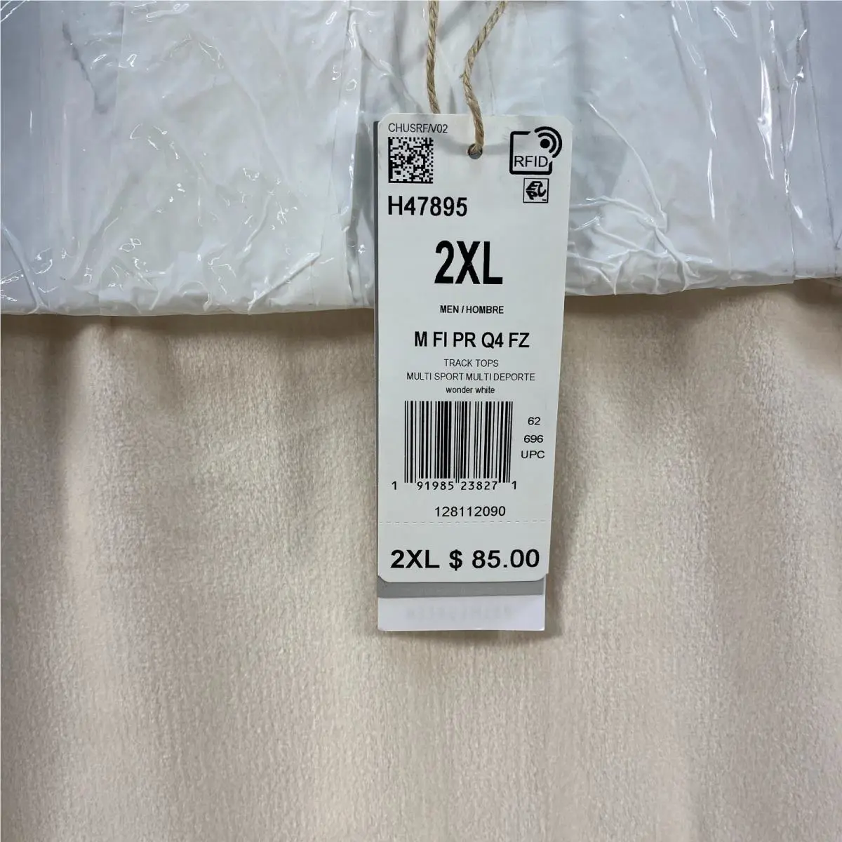 Adidas clothing - Wonder White - Beige Cream 10