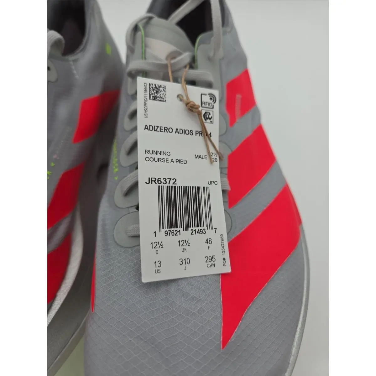 Adidas shoes - adidas adizero Adios - adizero Adios - JR6372 - Silver 8