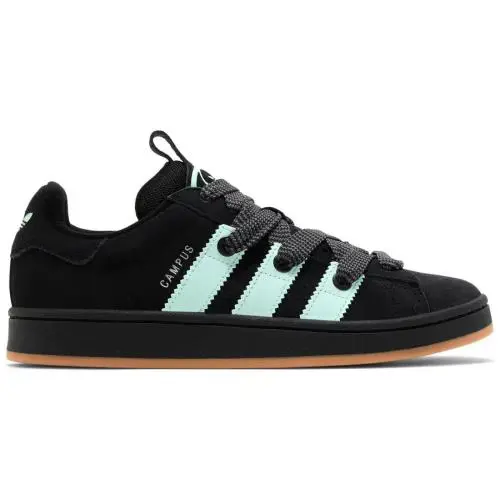 Adidas Campus 00s Men`s Size 12 Black Mint Gum Shoes Casual Sneaker IH7503 Rare - Black