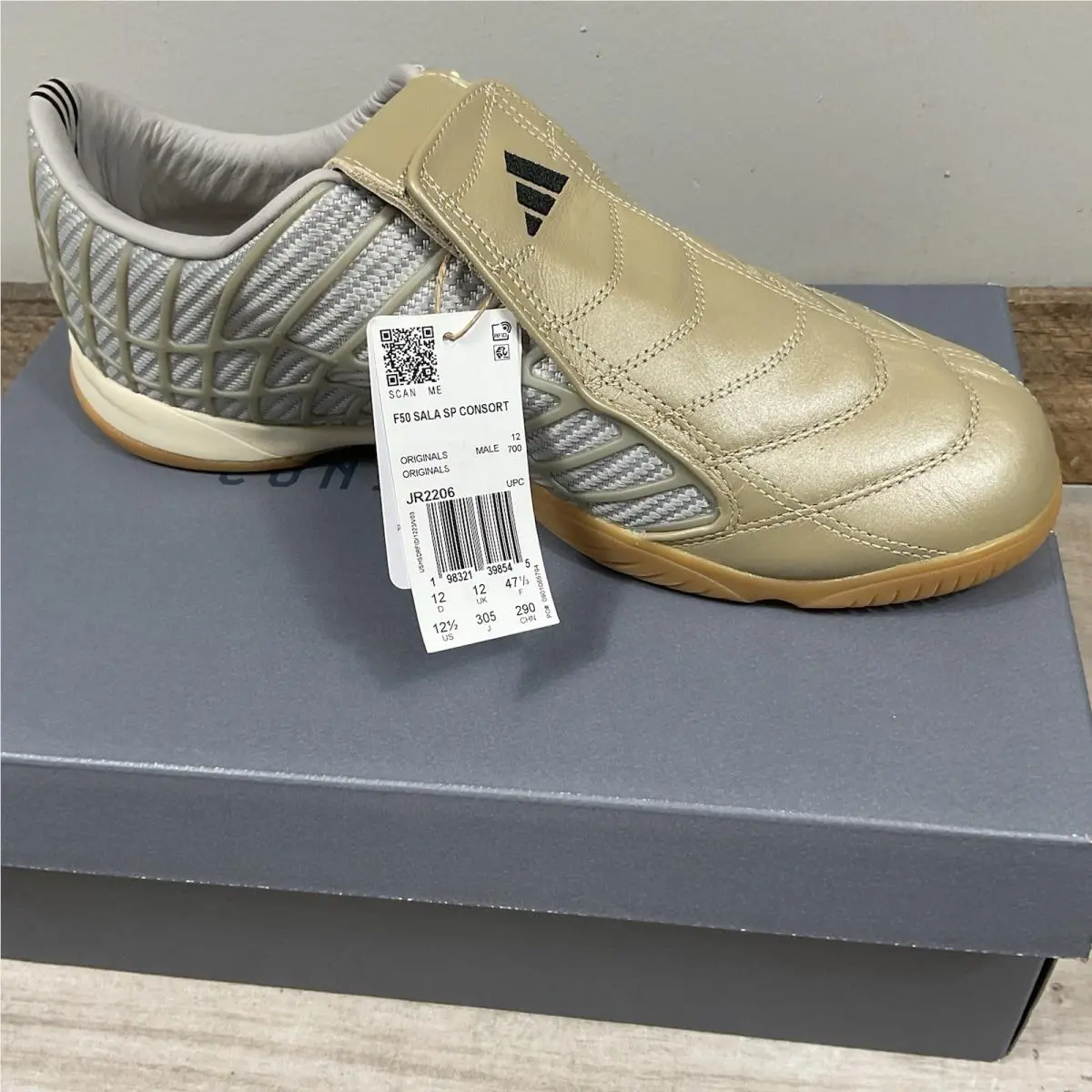 Adidas shoes - adidas F50 Sala - Sala - JR2206 - Silver 2