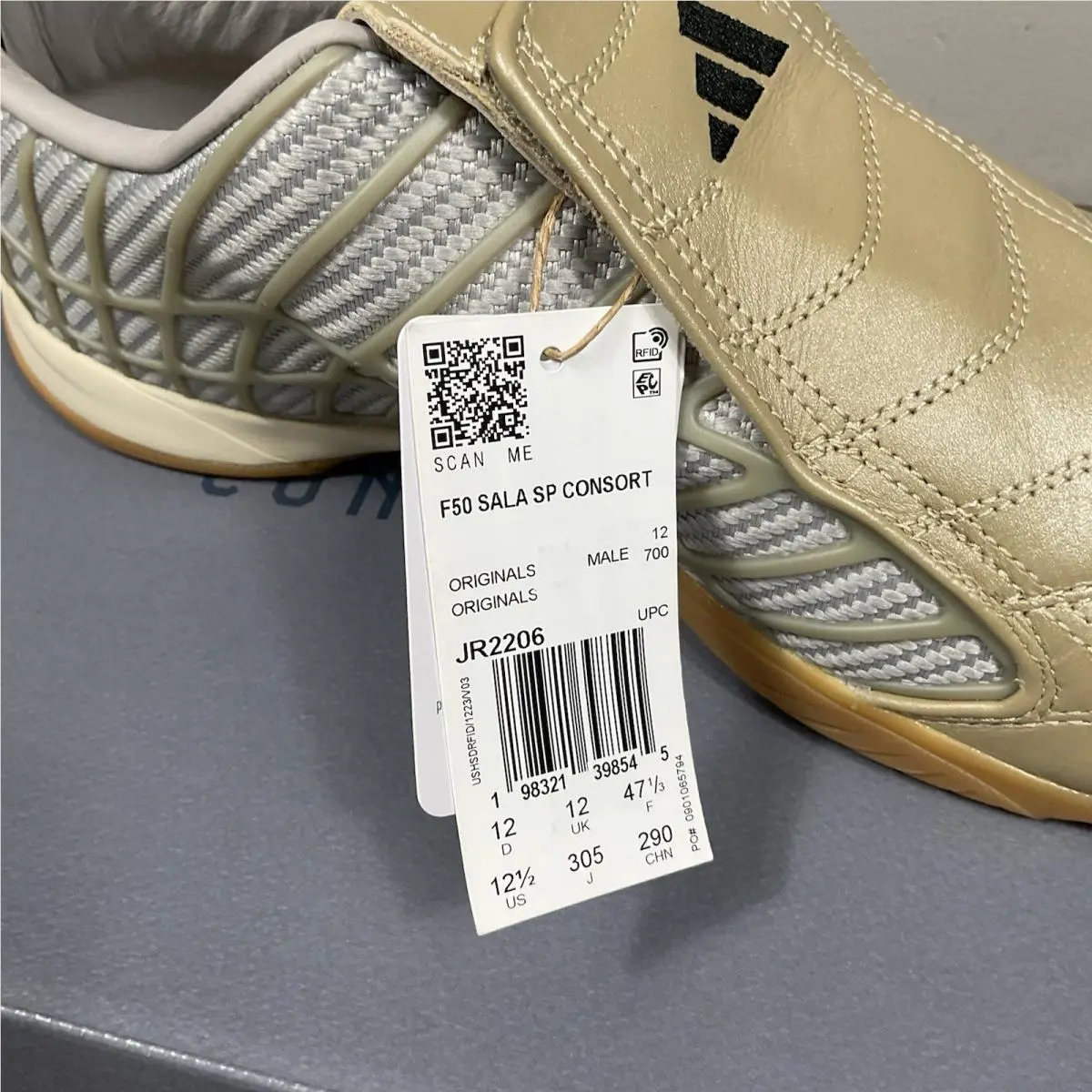 Adidas shoes - adidas F50 Sala - Sala - JR2206 - Silver 4