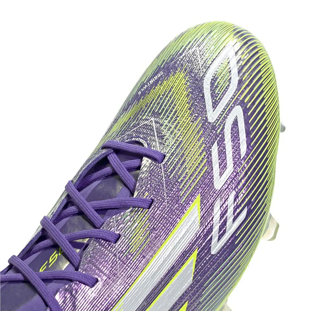 Adidas shoes - adidas F50 Elite Firm Ground Soccer Cleats - JH7615 - Green, Purple (UPC: 197620789238) 5