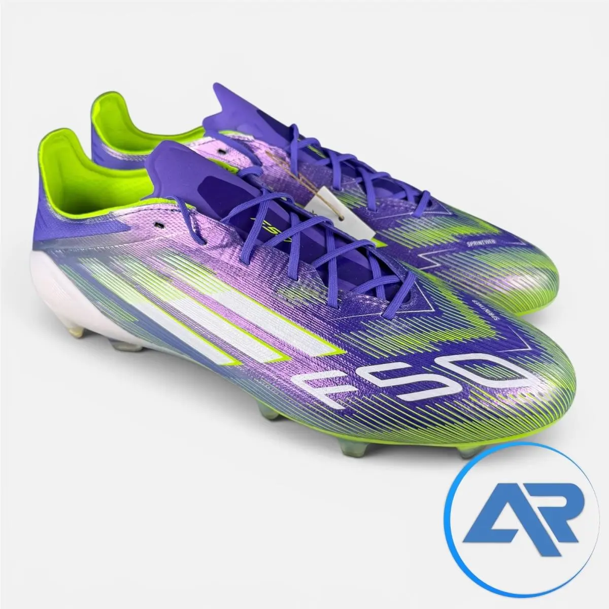 Adidas F50 Elite FG ‘radiant Blaze Pack’ Purple Green JH7615 Men’s Size 10.5