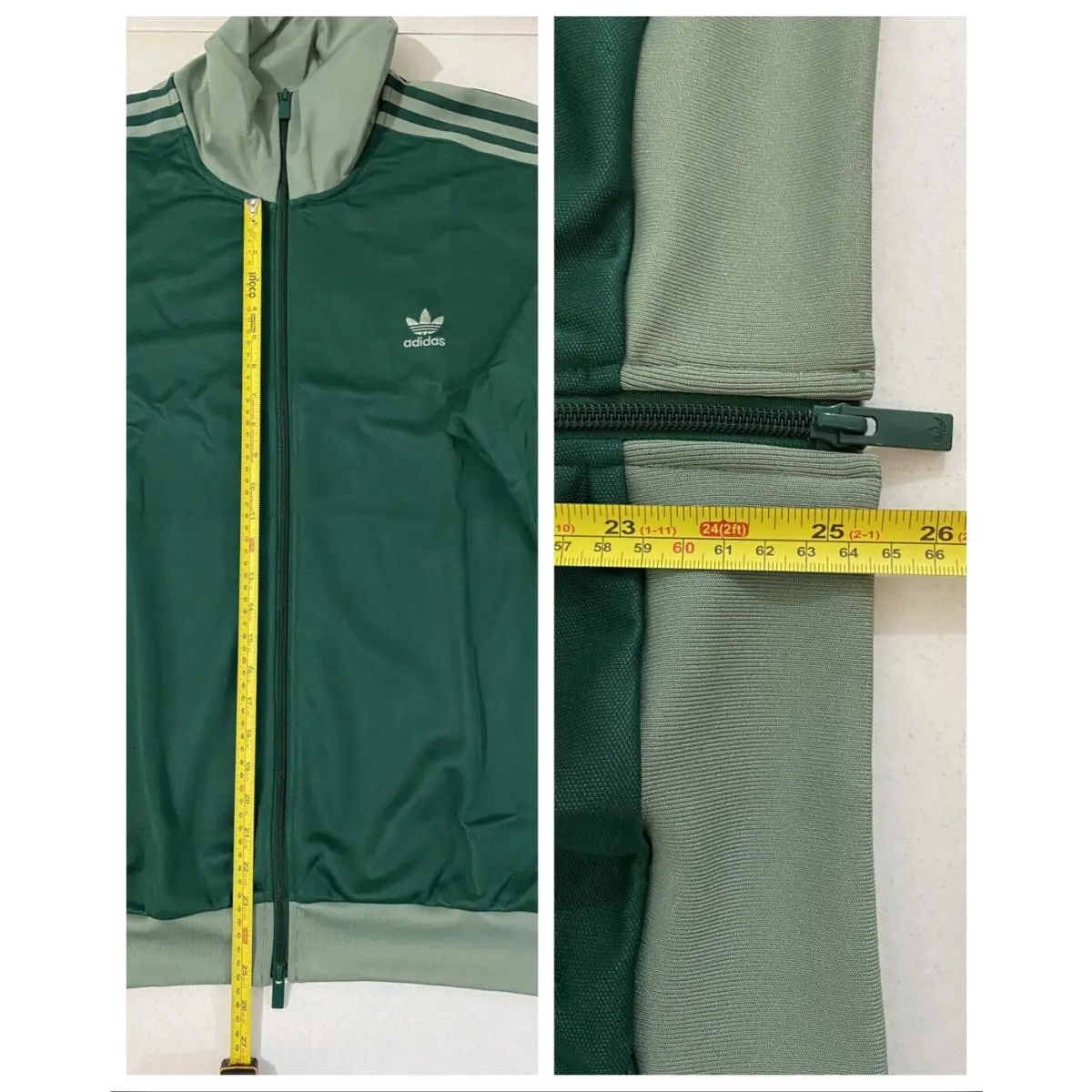 Adidas clothing - Collegiate Green Silver Green 9