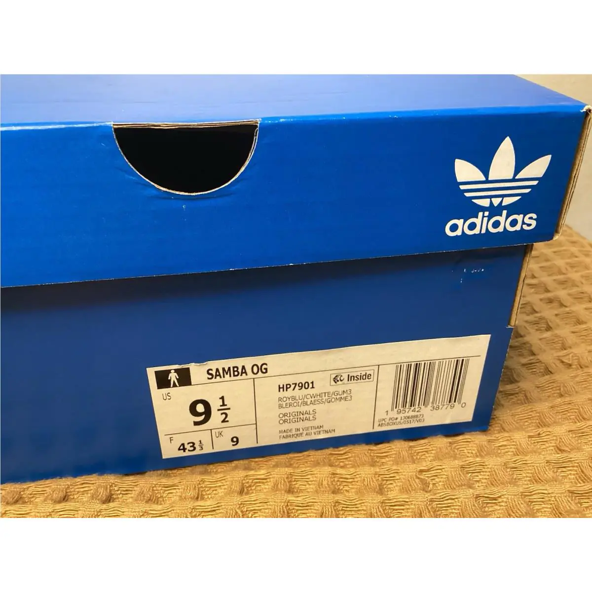 Adidas shoes - adidas Samba - Samba - HP7901 - Blue 7