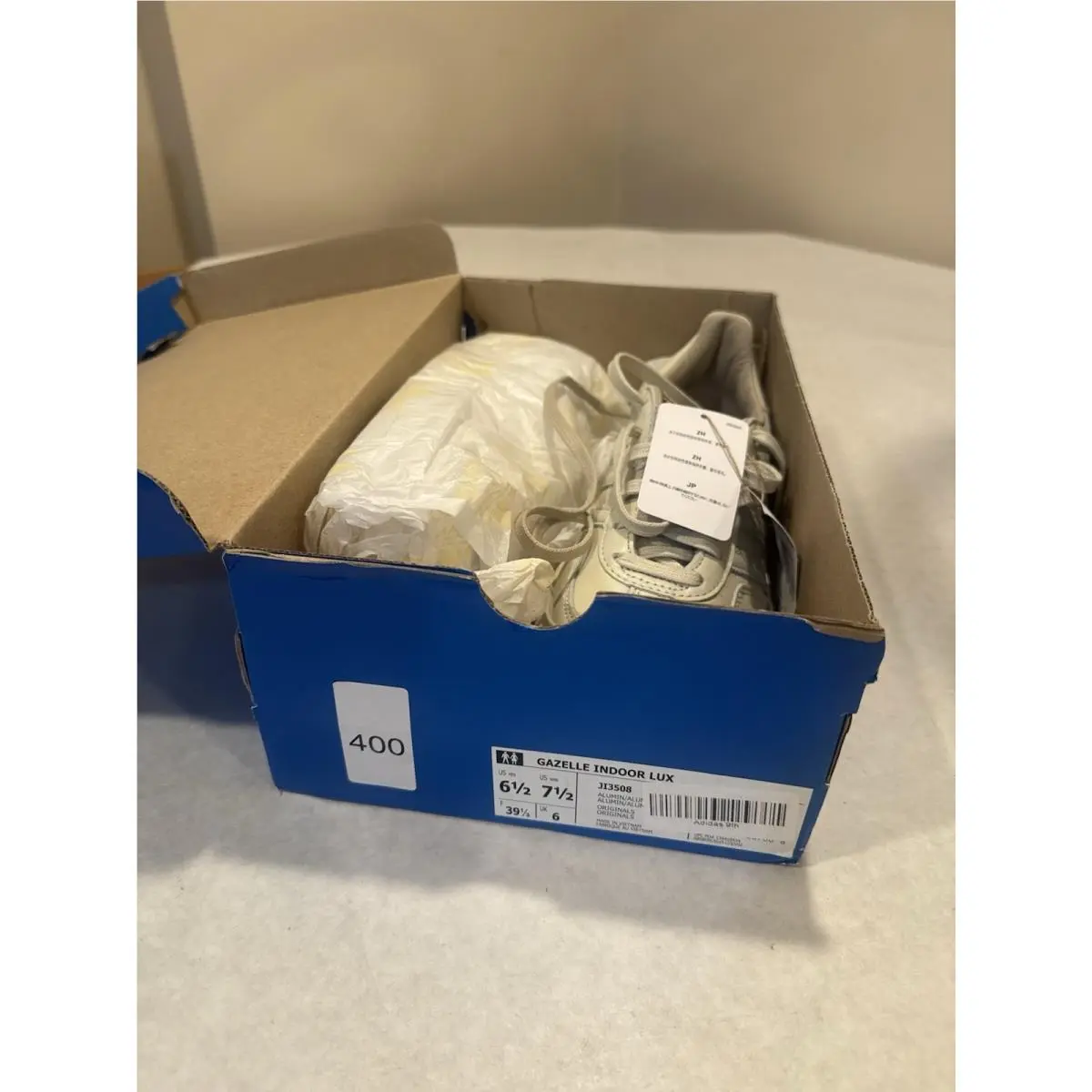 Adidas shoes - adidas Gazelle - Gazelle - JI3508 - Ivory 4