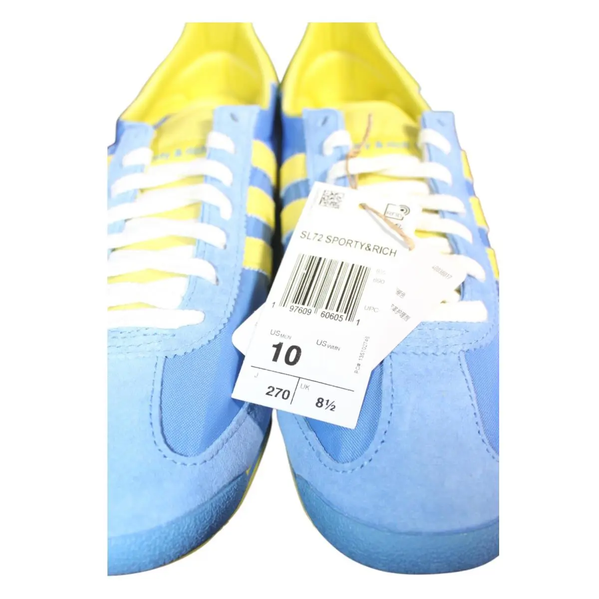 Adidas shoes - adidas SL 72 - Blue & Yellow 6