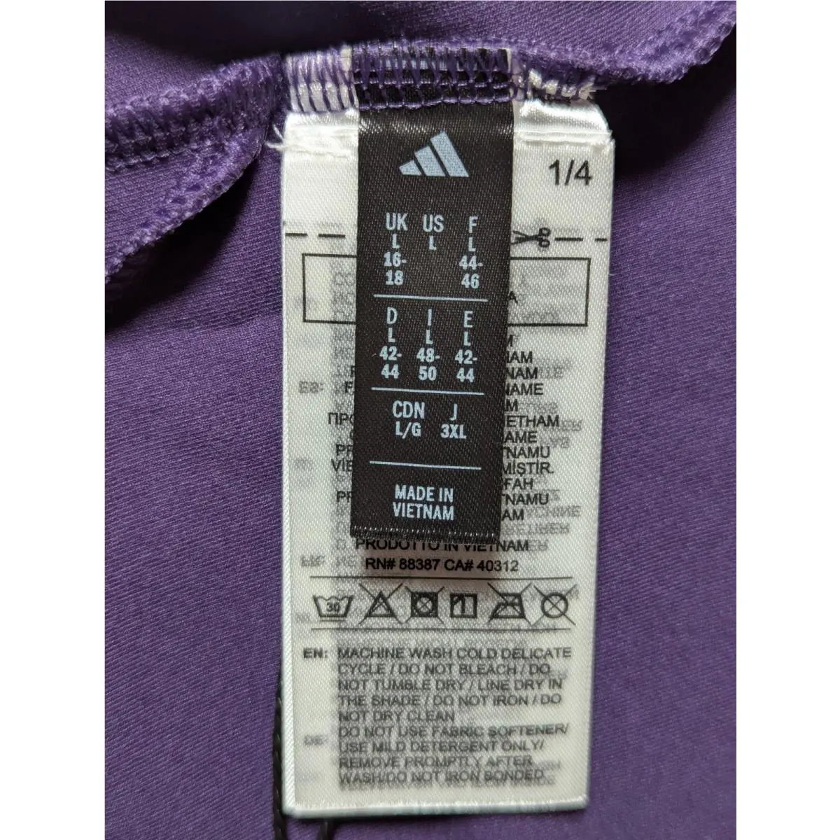 Adidas clothing - JM1157 - JM1157 - Purple (UPC: 197623258656) 10