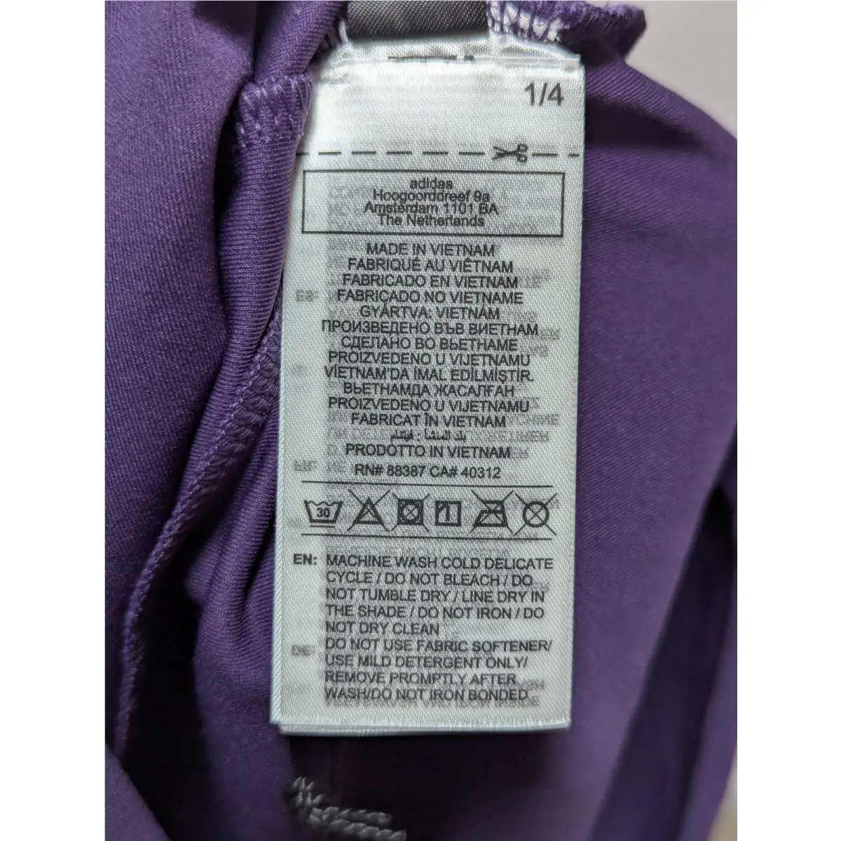 Adidas clothing - JM1157 - JM1157 - Purple (UPC: 197623258656) 11