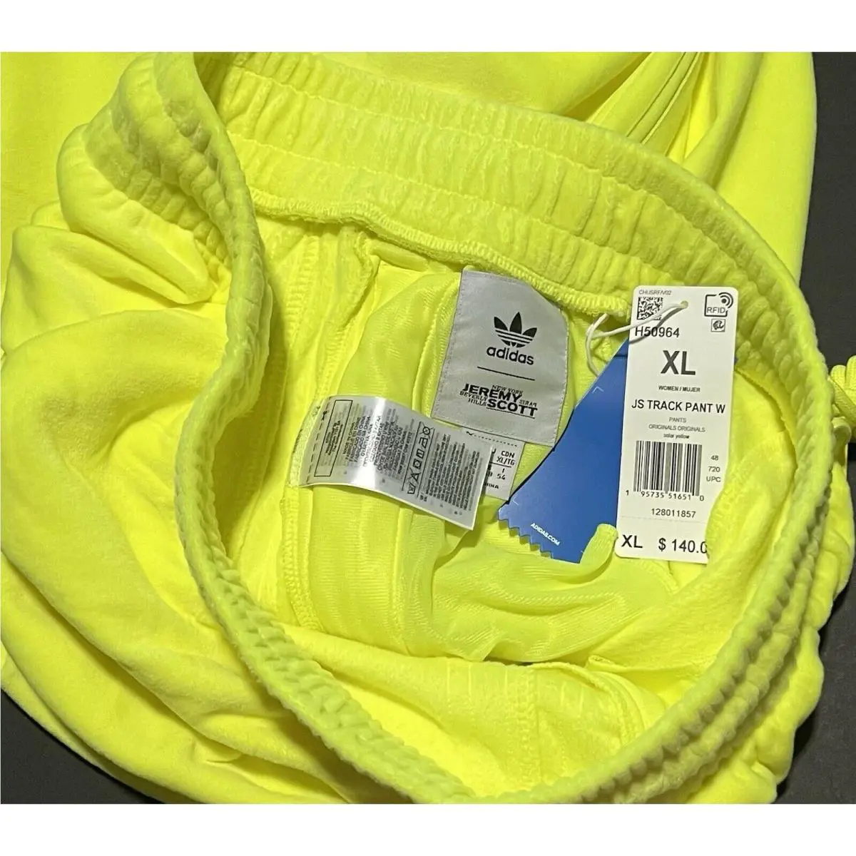 Adidas clothing - H50964 - H50964 - Yellow (UPC: 195735516510) 7