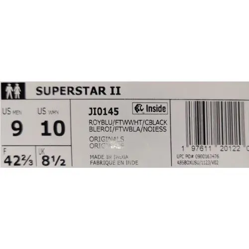 Adidas shoes - Adidas Superstar 2 - Superstar - JI0145 - Blue 5