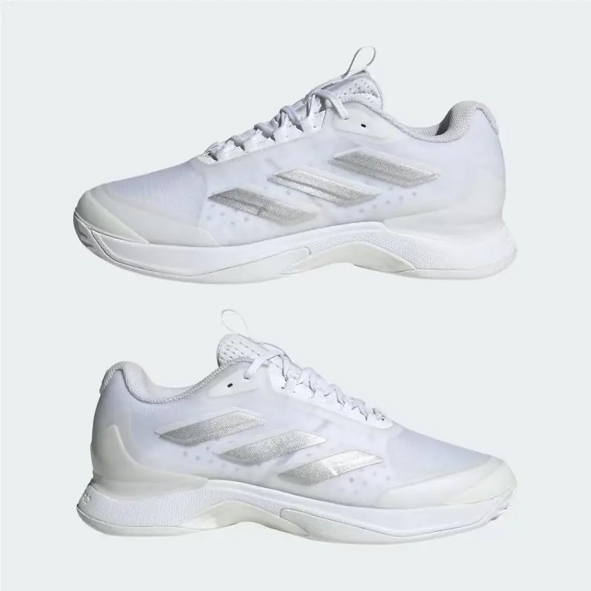 Adidas shoes - adidas Avacourt - Avacourt - Cloud White / Silver Metallic / Grey One (UPC: 196471464653) 1