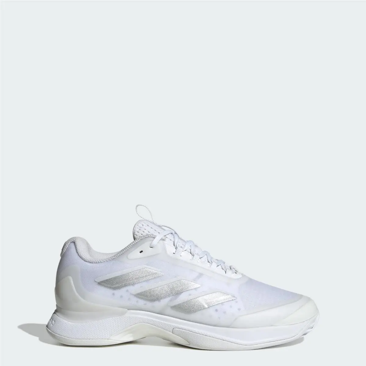 Adidas shoes - adidas Avacourt - Avacourt - Cloud White / Silver Metallic / Grey One (UPC: 196471464653) 2