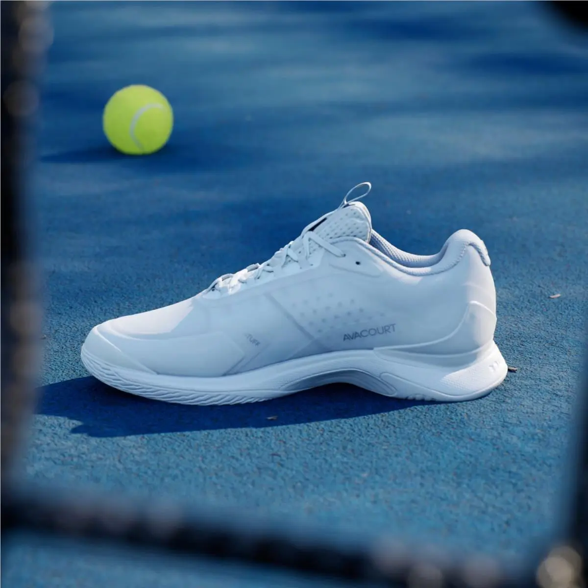 Adidas shoes - adidas Avacourt - Avacourt - Cloud White / Silver Metallic / Grey One (UPC: 196471464653) 12