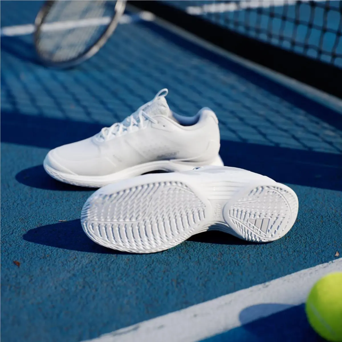 Adidas shoes - adidas Avacourt - Avacourt - Cloud White / Silver Metallic / Grey One (UPC: 196471464653) 15