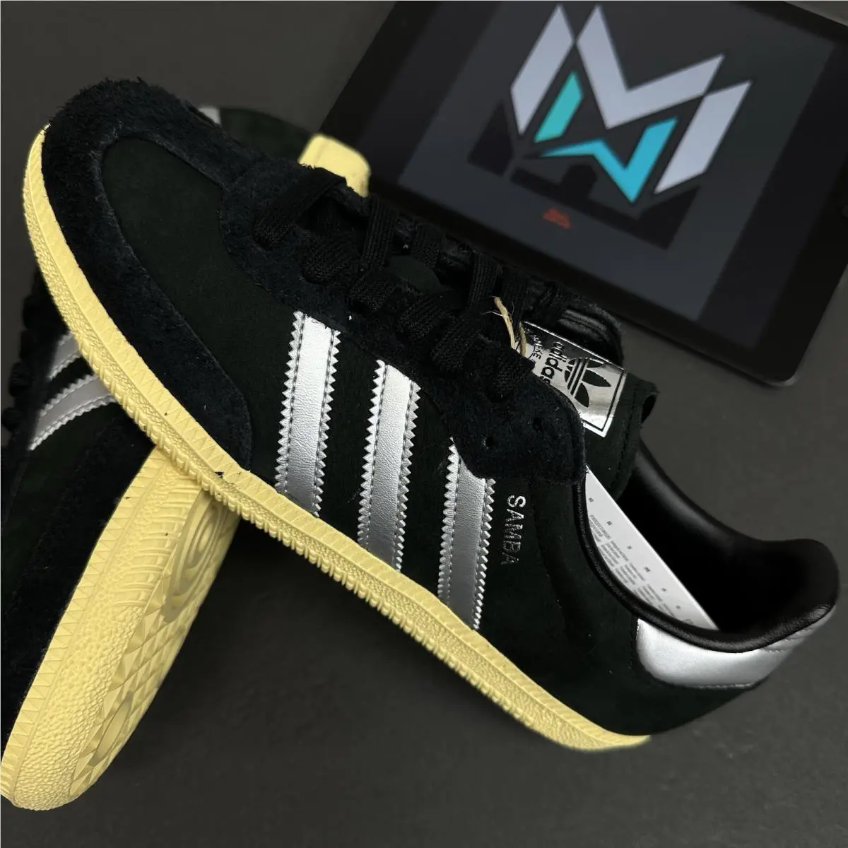 Adidas Originals Samba OG Shoes Women`s Size 6.5 Black IE8128 Nby