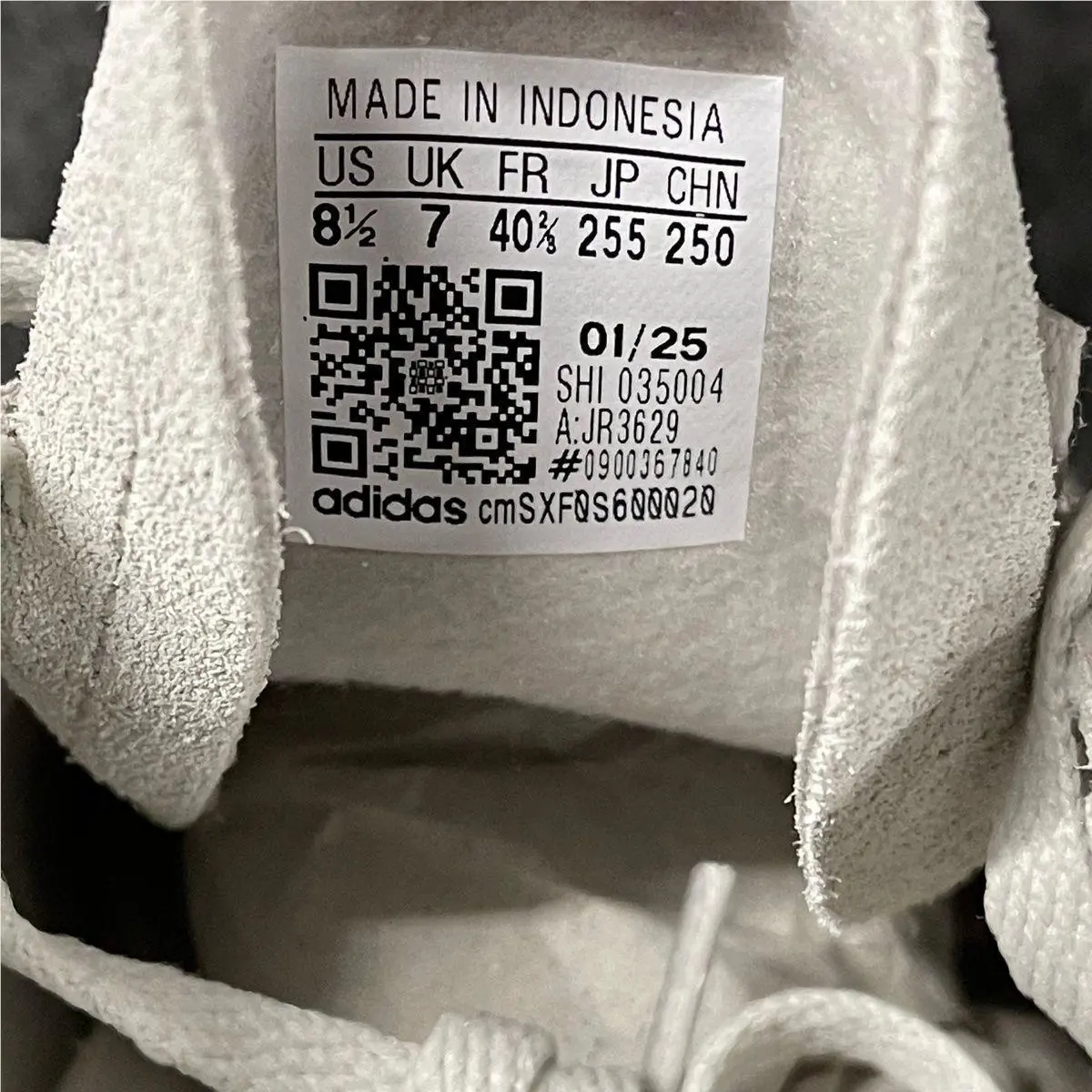 Adidas shoes - VS192195 - vs-192195 - Gray (UPC: 197620358106) 4
