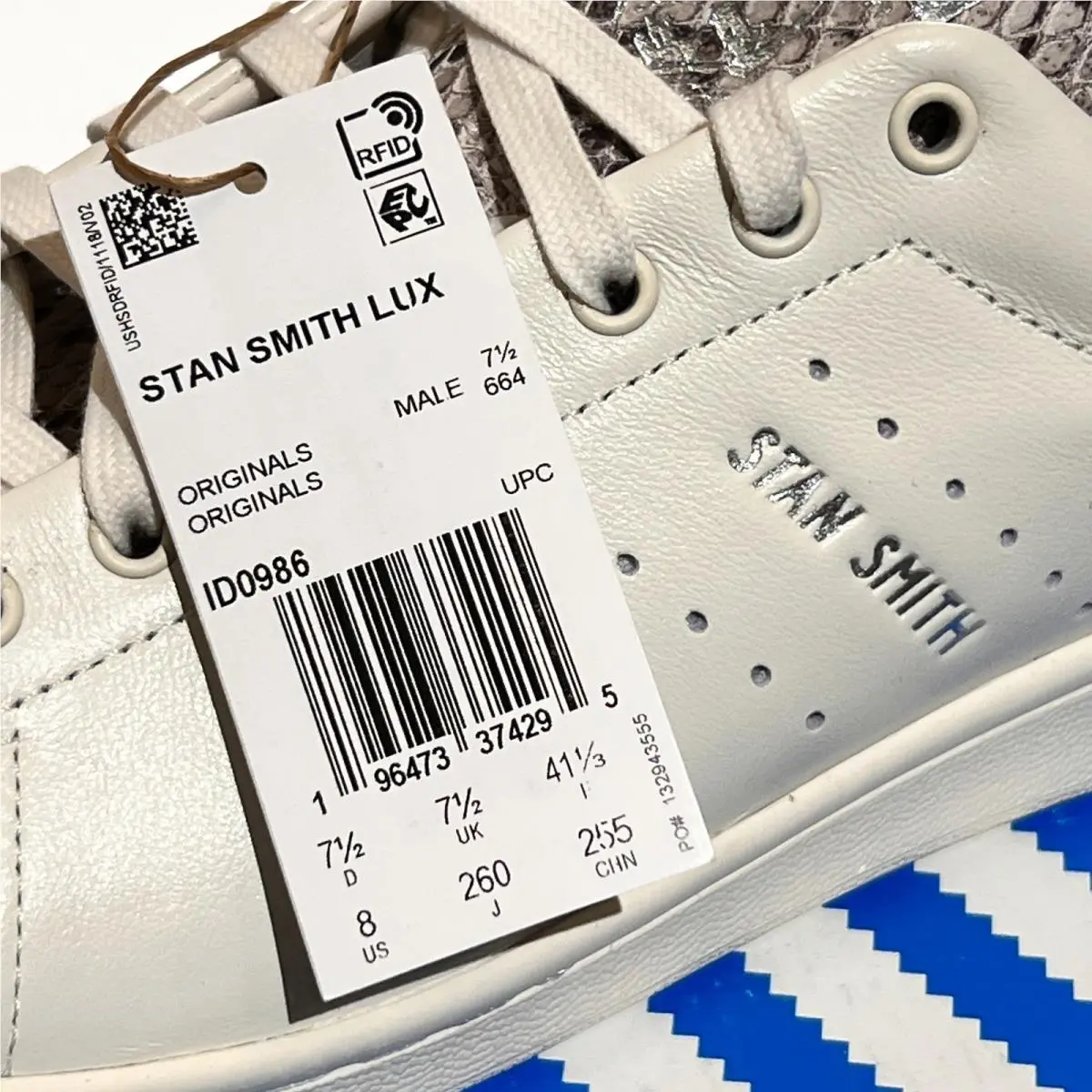 Adidas shoes - adidas Stan Smith - Stan Smith - ID0986 - Off White (UPC: 196471009328) 3