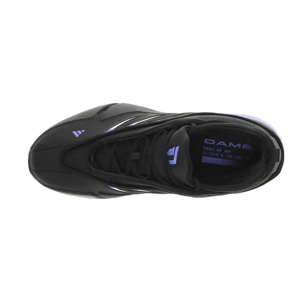Adidas shoes - adidas Dame 9 Basketball - Dame Basketball - JQ7530-A - Black (UPC: 197613573189) 2