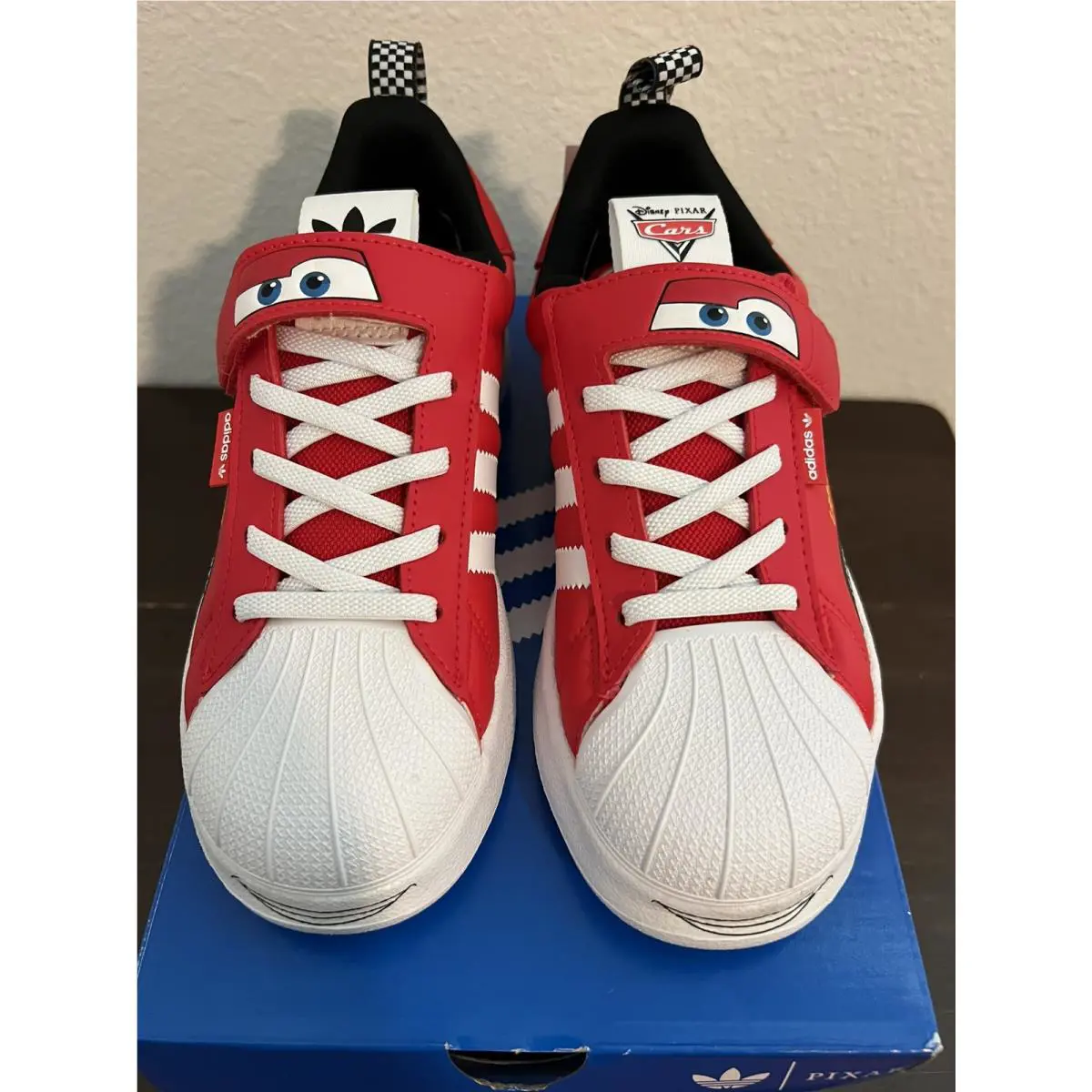 Adidas shoes - adidas Superstar - Superstar - Red (UPC: 0197620302277) 1