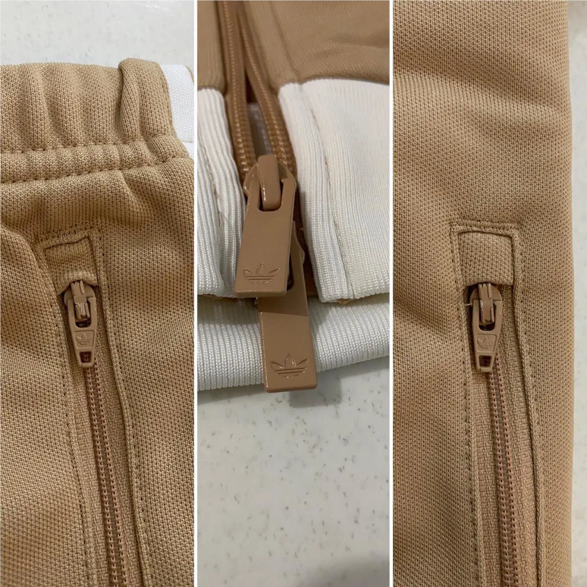 Adidas clothing - Magic Beige White 4