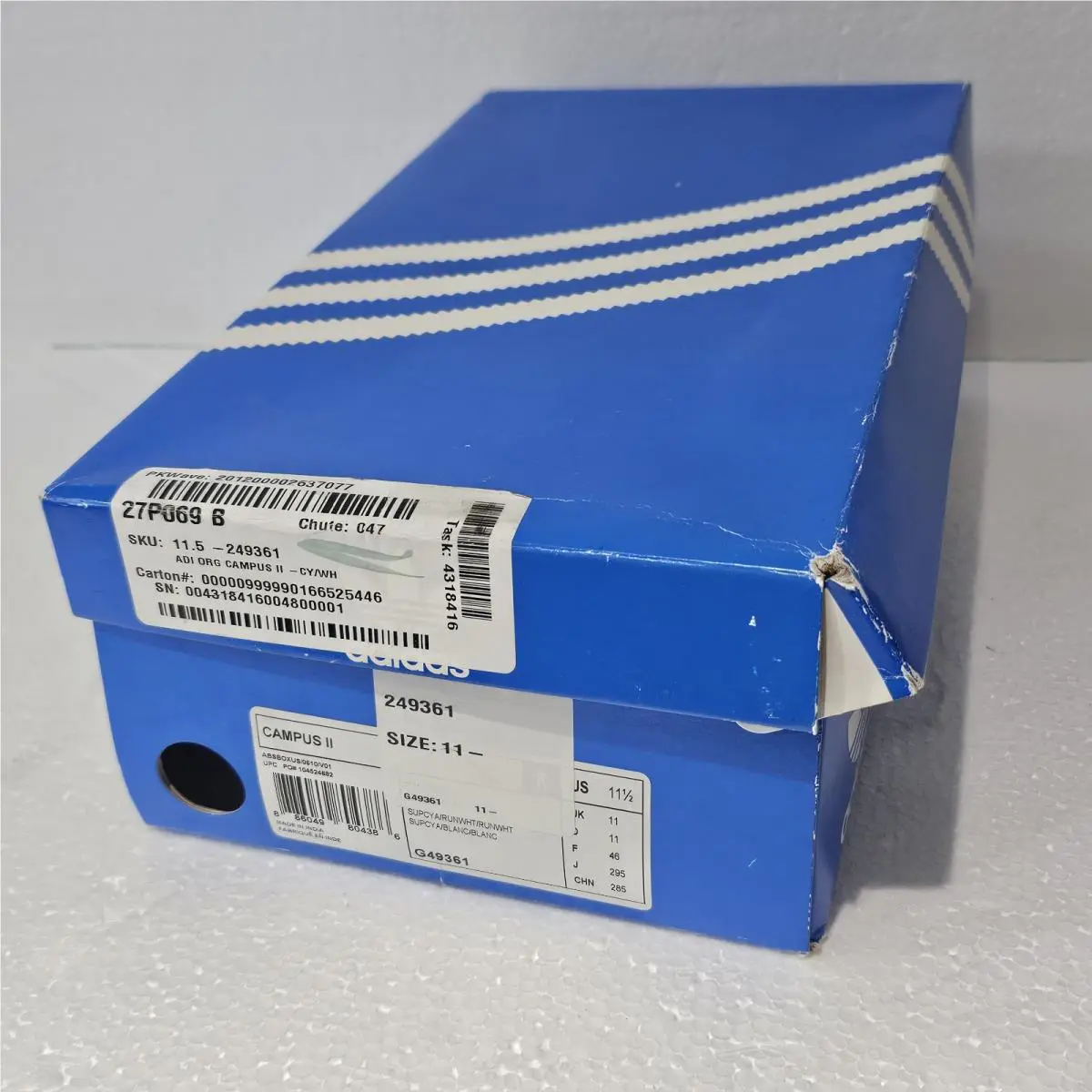 Adidas shoes - adidas Campus 2 - Campus - ID9839 - Blue 12